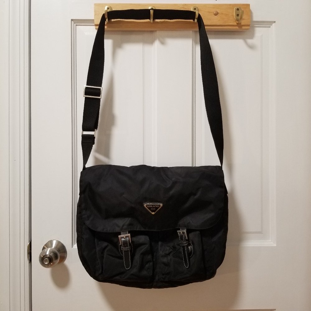 Milano Italy Black Fashion Bag/Purse